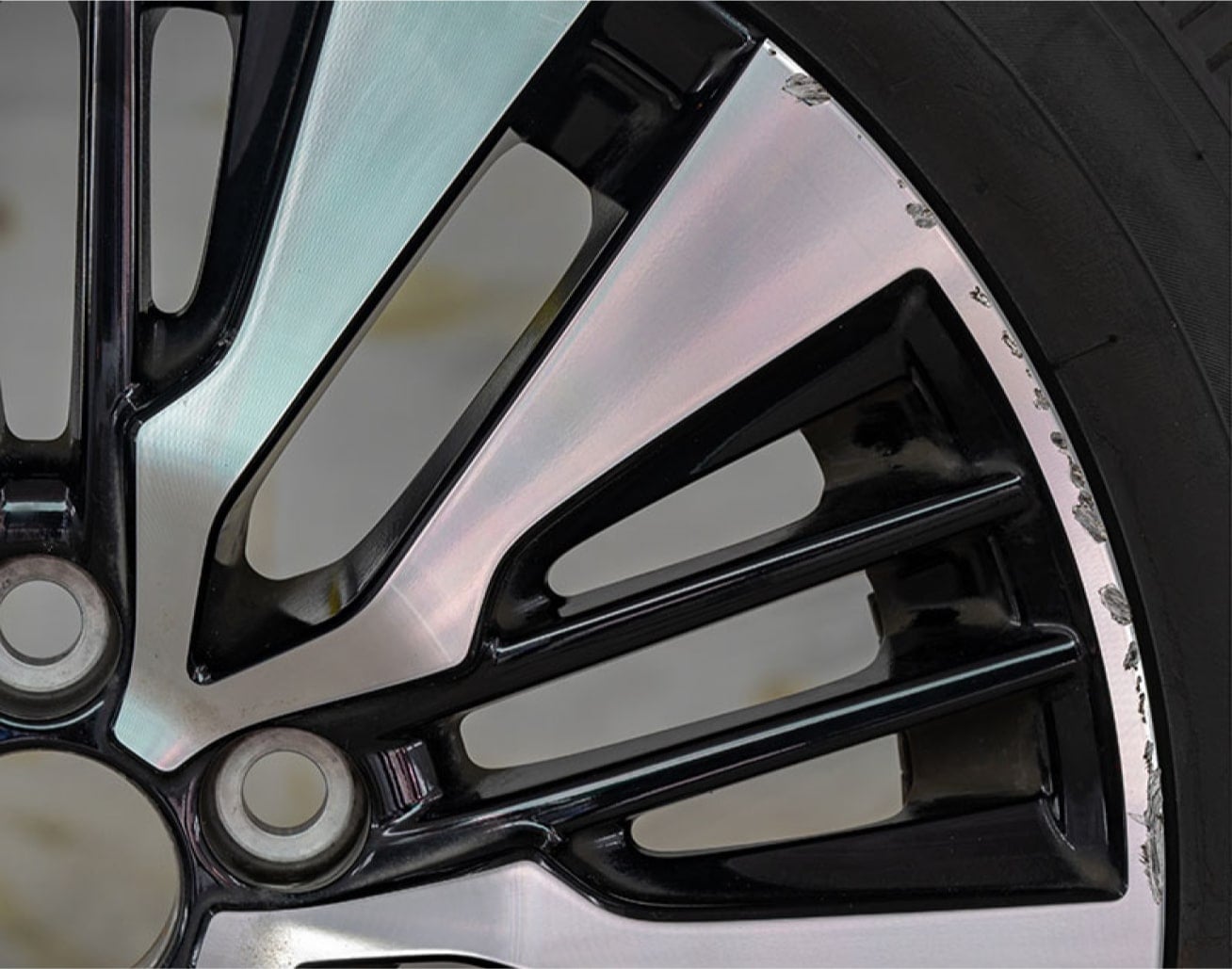 Damaged Tyres